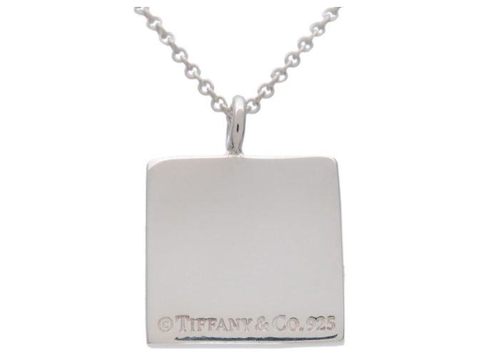 Collana Tiffany & Co Notes Square SV925 Silver - vista 2