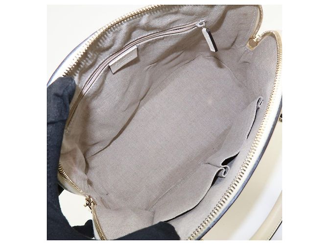 GUCCI Borsa a mano 2Way in pelle Microguccissima Ivory 449663 - vista 19