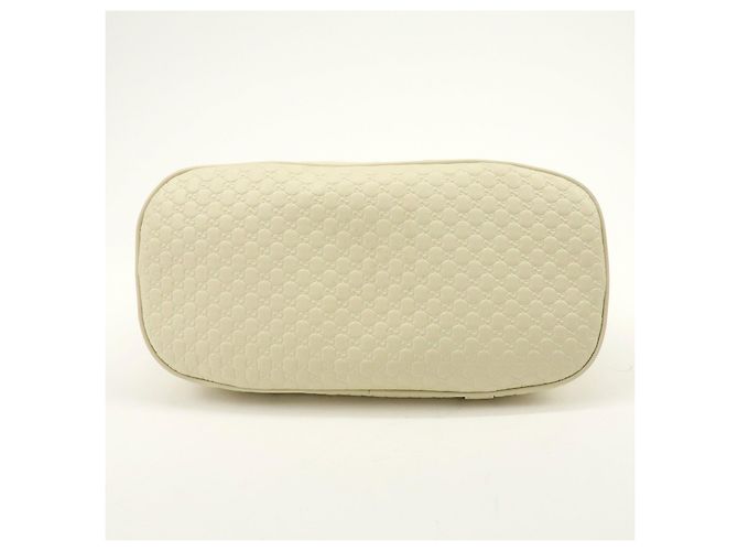 GUCCI Borsa a mano 2Way in pelle Microguccissima Ivory 449663 - vista 5