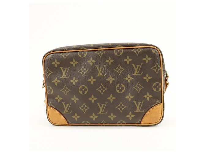 Borsa a tracolla e spalla Louis Vuitton Monogram Trocadero 27 M51274 - vista 2