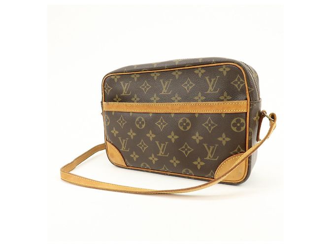 Borsa a tracolla e spalla Louis Vuitton Monogram Trocadero 27 M51274 - vista 3