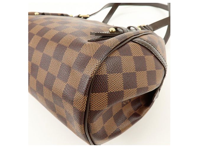 Louis Vuitton Damier Ebene Rivington PM Shoulder Hand Bag N41157 - vista 13
