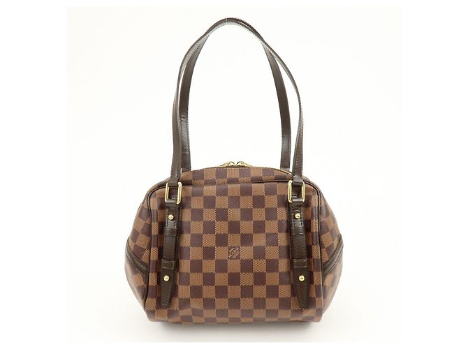 Louis Vuitton Damier Ebene Rivington PM Shoulder Hand Bag N41157 - vista 2