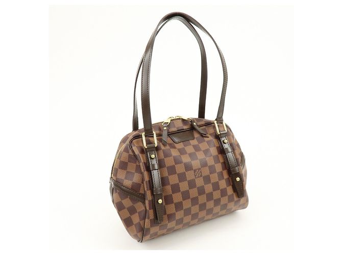 Louis Vuitton Damier Ebene Rivington PM Shoulder Hand Bag N41157 - vista 4