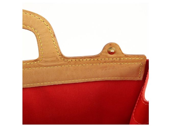 Borsa Louis Vuitton Monogram Vernis Stanton Rouge M91078 - vista 22
