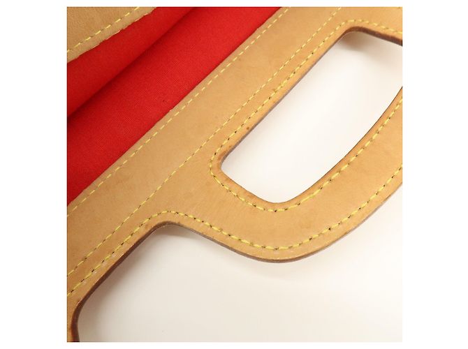 Borsa Louis Vuitton Monogram Vernis Stanton Rouge M91078 - vista 7