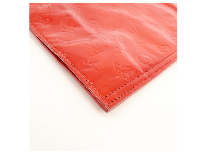 Borsa Louis Vuitton Monogram Vernis Stanton Rouge M91078 - vista 9