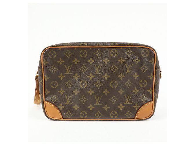 Borsa a spalla Louis Vuitton Monogram Trocadero 30 Brown M51272 - vista 2