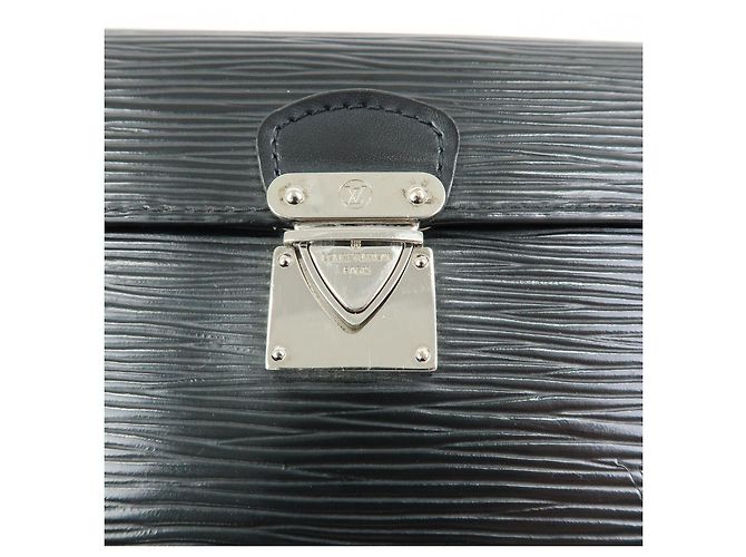 Louis Vuitton Epi Portefeuille Koala Compact Wallet Noir M58012 - vista 12