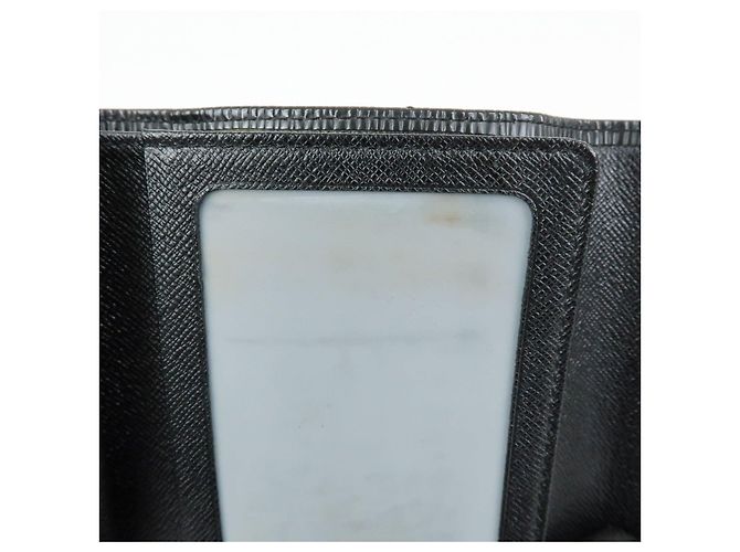 Louis Vuitton Epi Portefeuille Koala Compact Wallet Noir M58012 - vista 14