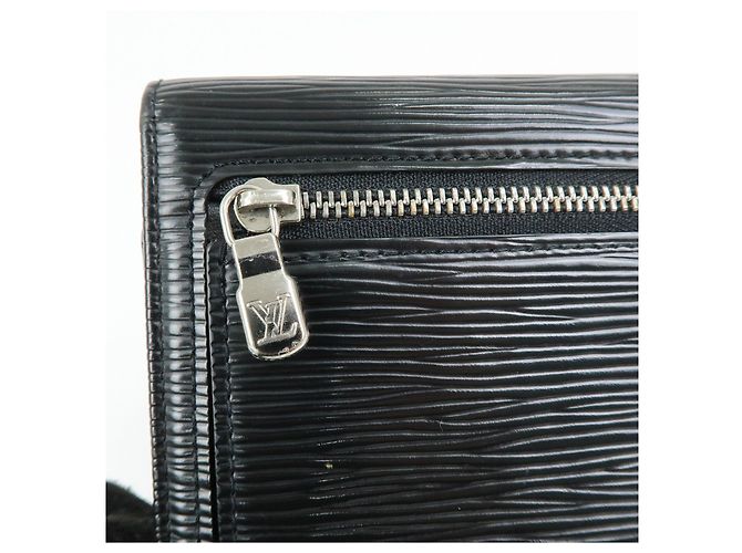 Louis Vuitton Epi Portefeuille Koala Compact Wallet Noir M58012 - vista 17