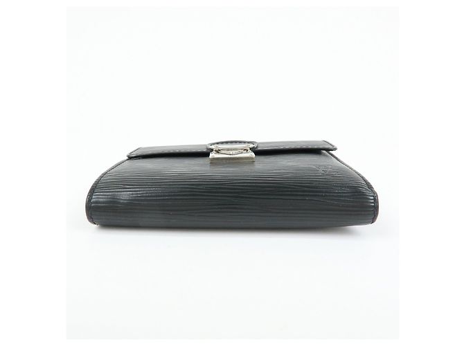 Louis Vuitton Epi Portefeuille Koala Compact Wallet Noir M58012 - vista 5