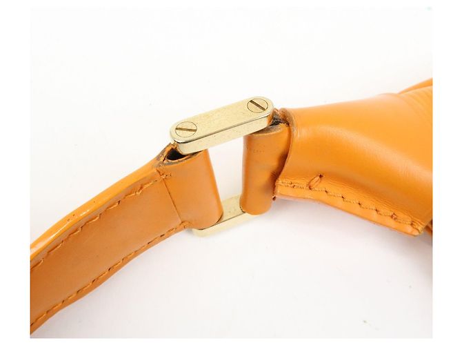 Louis Vuitton Borsa a tracolla Matsy in pelle Epi Mandarin Orange M5897H - vista 10