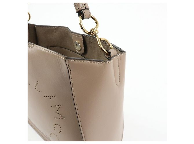 Stella Mc Cartney STELLA MCCARTNEY Borsa a tracolla in ecopelle Borsa a spalla Beige - vista 14