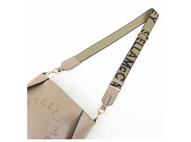 Stella Mc Cartney STELLA MCCARTNEY Borsa a tracolla in ecopelle Borsa a spalla Beige - vista 6