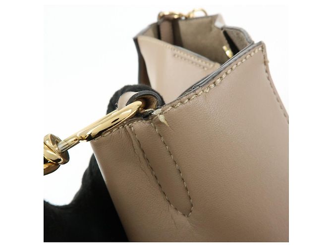 Stella Mc Cartney STELLA MCCARTNEY Borsa a tracolla in ecopelle Borsa a spalla Beige - vista 7