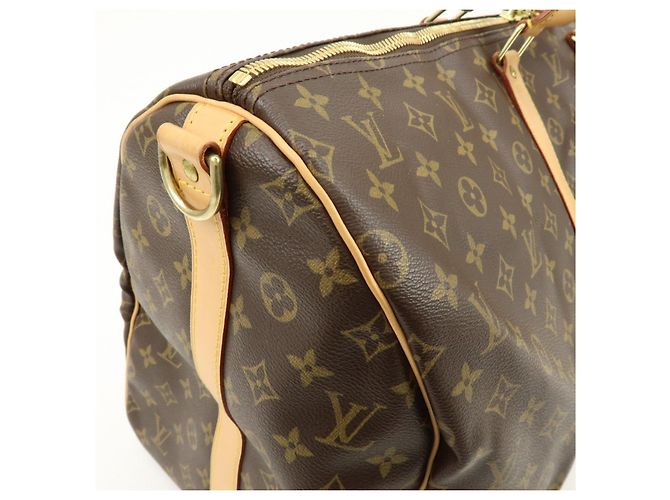 Louis Vuitton Monogram Keep All Bandouliere 55 Boston Bag M41414 - vista 14