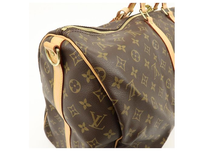 Louis Vuitton Monogram Keep All Bandouliere 55 Boston Bag M41414 - vista 16