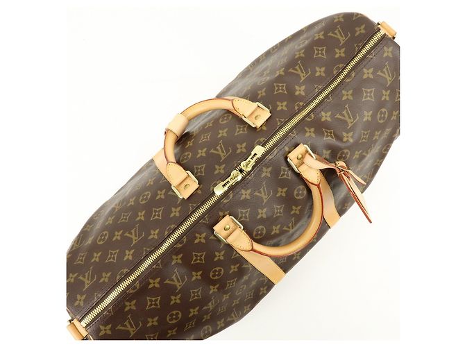 Louis Vuitton Monogram Keep All Bandouliere 55 Boston Bag M41414 - vista 20