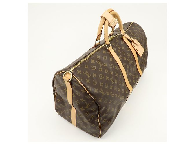 Louis Vuitton Monogram Keep All Bandouliere 55 Boston Bag M41414 - vista 4