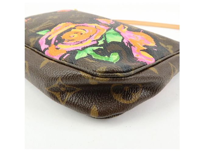 Louis Vuitton Monogram Rose Pochette Accessoires Pouch M48615 - vista 14