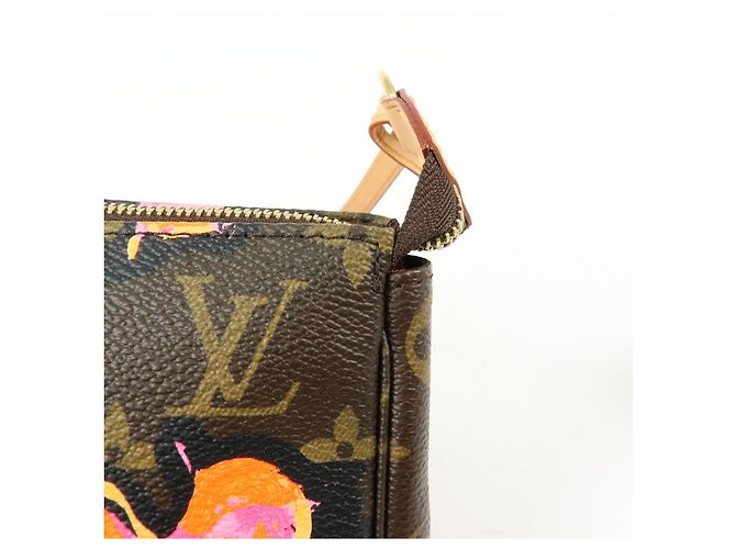 Louis Vuitton Monogram Rose Pochette Accessoires Pouch M48615 - vista 18