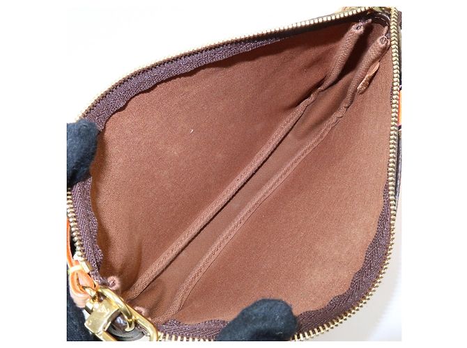 Louis Vuitton Monogram Rose Pochette Accessoires Pouch M48615 - vista 21