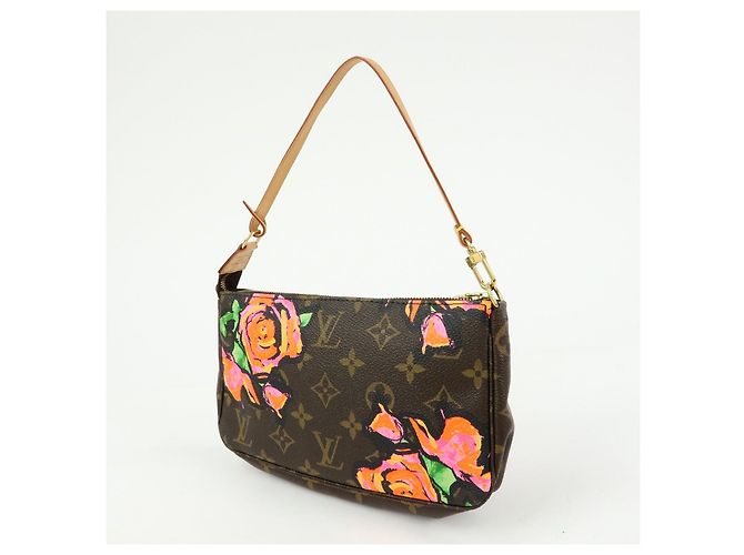 Louis Vuitton Monogram Rose Pochette Accessoires Pouch M48615 - vista 3