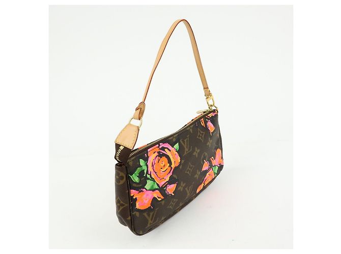 Louis Vuitton Monogram Rose Pochette Accessoires Pouch M48615 - vista 4