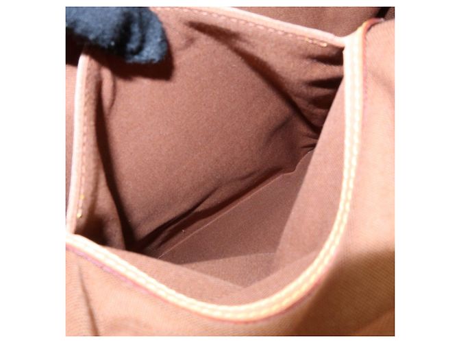 Zaino Louis Vuitton Monogram Montsouris GM Brown M51135 - vista 20