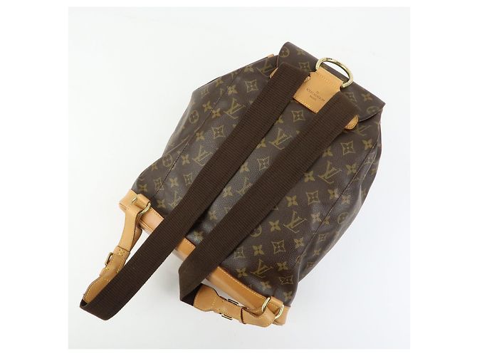 Zaino Louis Vuitton Monogram Montsouris GM Brown M51135 - vista 6