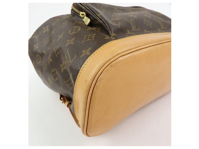 Zaino Louis Vuitton Monogram Montsouris GM Brown M51135 - vista 9