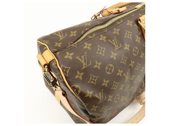 Louis Vuitton Monogram Keep All Bandouliere 55 Borsa Boston M41414 - vista 18