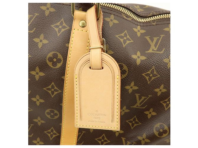 Louis Vuitton Monogram Keep All Bandouliere 55 Borsa Boston M41414 - vista 20