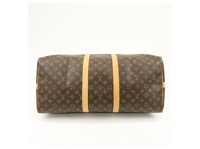 Louis Vuitton Monogram Keep All Bandouliere 55 Borsa Boston M41414 - vista 5