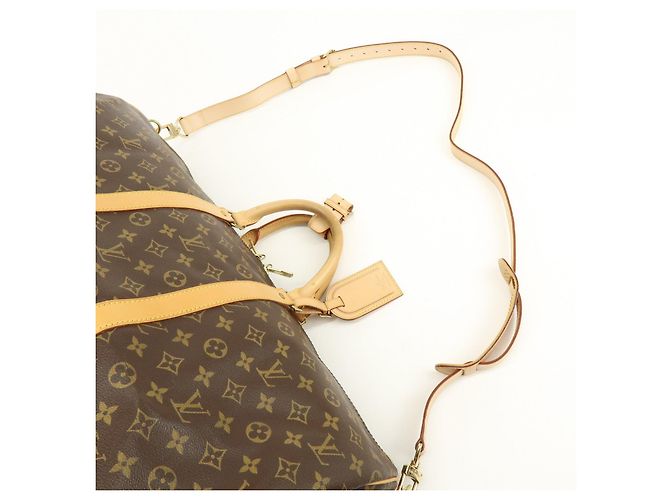 Louis Vuitton Monogram Keep All Bandouliere 55 Borsa Boston M41414 - vista 6