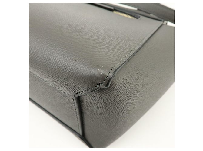 Céline CELINE Borsa Belt Bag in pelle 2Way Borsa a spalla Borsa a mano Grigio - vista 14