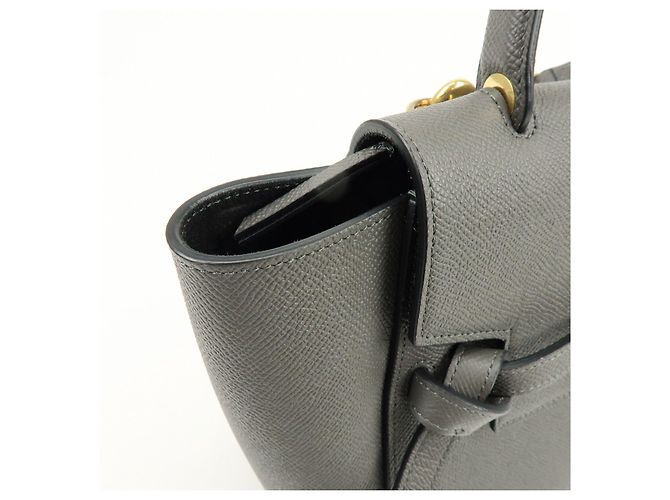 Céline CELINE Borsa Belt Bag in pelle 2Way Borsa a spalla Borsa a mano Grigio - vista 17