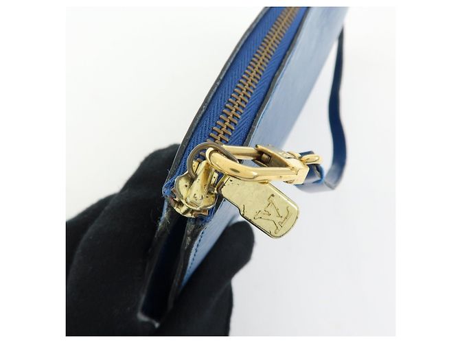 Louis Vuitton Epi Pochette Accessoires Pouch Toledo Blue M52945 - vista 16