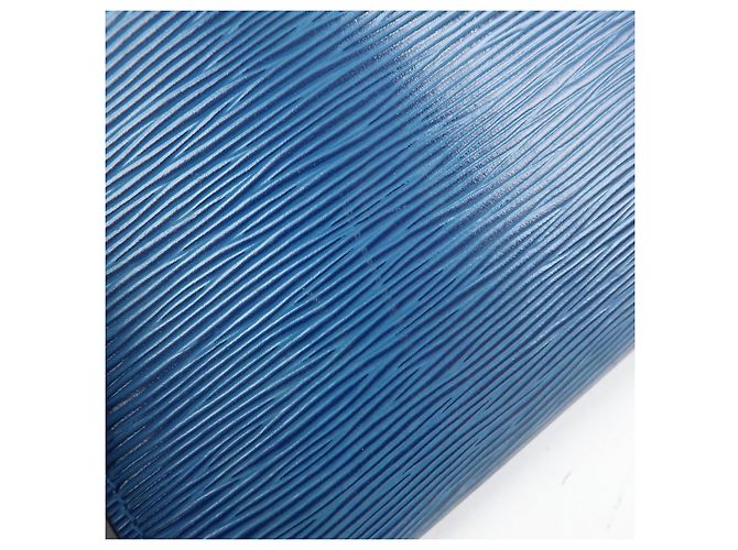 Louis Vuitton Epi Pochette Accessoires Pouch Toledo Blue M52945 - vista 18