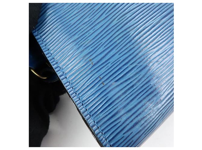 Louis Vuitton Epi Pochette Accessoires Pouch Toledo Blue M52945 - vista 19