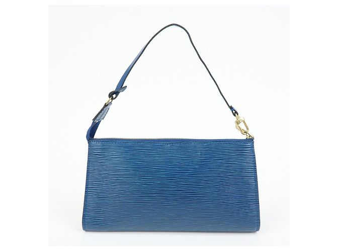 Louis Vuitton Epi Pochette Accessoires Pouch Toledo Blue M52945 - vista 2