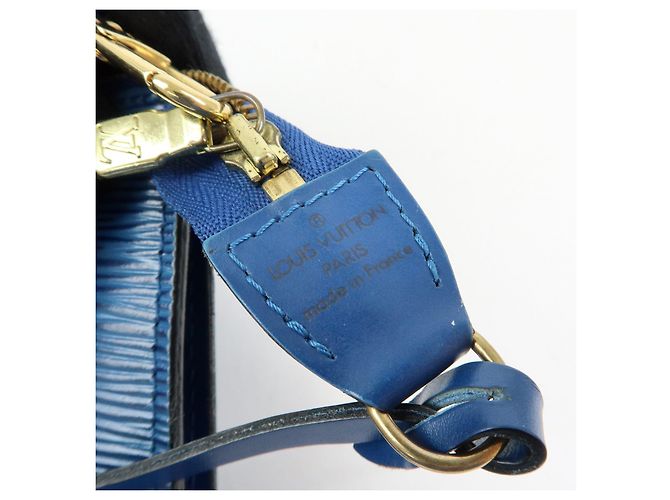 Louis Vuitton Epi Pochette Accessoires Pouch Toledo Blue M52945 - vista 23