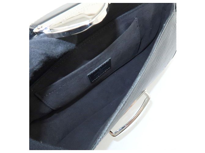 Louis Vuitton Epi Pochette Montaigne Shoulder Bag Noir M59292 - vista 20