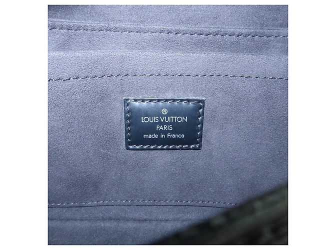 Louis Vuitton Epi Pochette Montaigne Shoulder Bag Noir M59292 - vista 23
