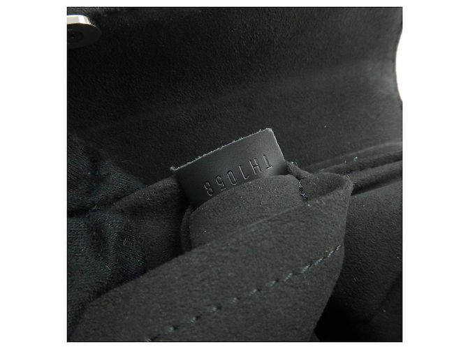 Louis Vuitton Epi Pochette Montaigne Shoulder Bag Noir M59292 - vista 24