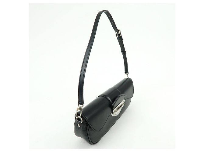 Louis Vuitton Epi Pochette Montaigne Shoulder Bag Noir M59292 - vista 4