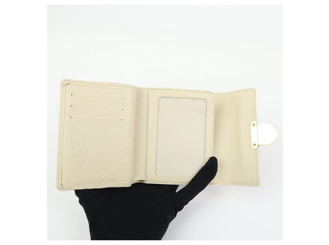 Louis Vuitton Damier Azur Compact Wallet Portefeuille Koala N60013 - vista 13