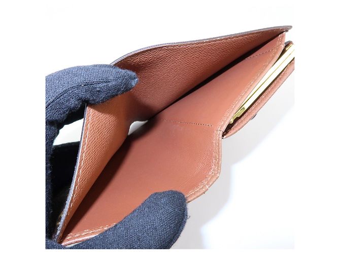 Louis Vuitton Monogram Portefeuille Viennois Compact Wallet M61674 - vista 15