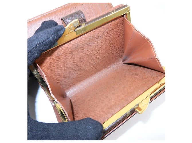 Louis Vuitton Monogram Portefeuille Viennois Compact Wallet M61674 - vista 16